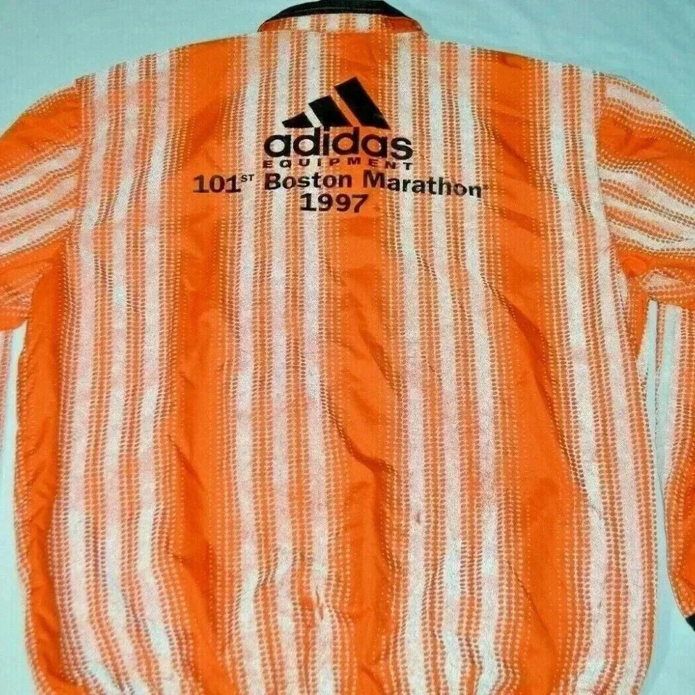 Boston Marathon BAA 1997 101st Jacket Adult L